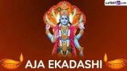 Aja Ekadashi 2025 Images and HD Wallpapers for Free Download Online: Wish Happy Aja Ekadashi With Greetings and Messages To Celebrate the Hindu Festival Dedicated to Lord Vishnu