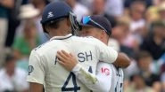 Akash Deep and Ben Duckett Hug Each Other Following Send-Off Controversy During IND vs ENG 5th Test 2025 (Watch Video)