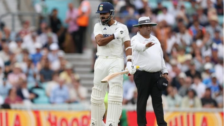 Akash Deep Funny Memes Go Viral After Indian Star Hits His Maiden Test Half-Century During IND vs ENG 5th Test 2025