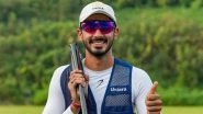 Anantjeet Singh Naruka Wins Gold Medal at Asian Shooting Championships 2025, Indian Star Scores 57 in Skeet Event Final