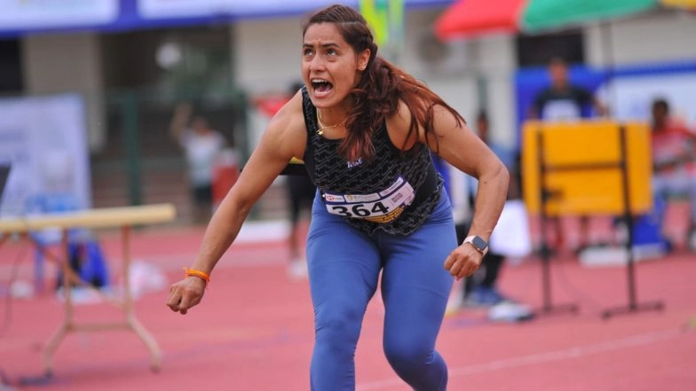 Annu Rani Wins Gold Medal at World Athletics Continental Tour 2025 Bronze Meet, Clinches Women's Javelin Throw Title With 62.01 M Throw