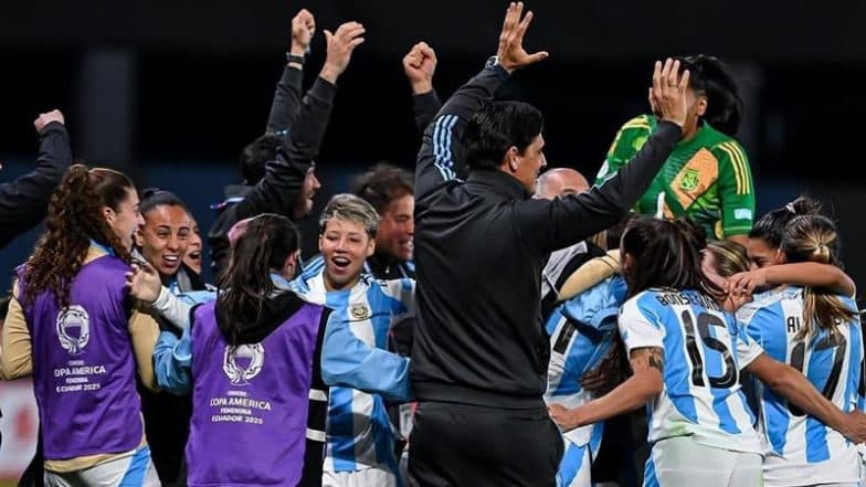 Argentina vs Uruguay, Copa America Femenina 2025 Third-Place Play-Off Live Streaming Online in India: How To Watch ARG-W vs URU-W Football Match Live Telecast on TV & Score Updates in IST?