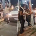 Indian Army Jawan Tied to Pole, Brutally Assaulted by Toll Plaza Workers in UP’s Meerut; 4 Accused Arrested After Disturbing Video Goes Viral