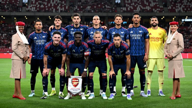 Arsenal vs Athletic Club, Club Friendly 2025 Live Streaming Online in India: How To Watch Emirates Cup Pre-Season Football Match Live Telecast on TV & Football Score Updates in IST?