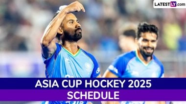 Asia Cup Hockey 2025 Full Schedule, Free PDF Download Online: Date, Time in IST of Asian Hockey Competition in India
