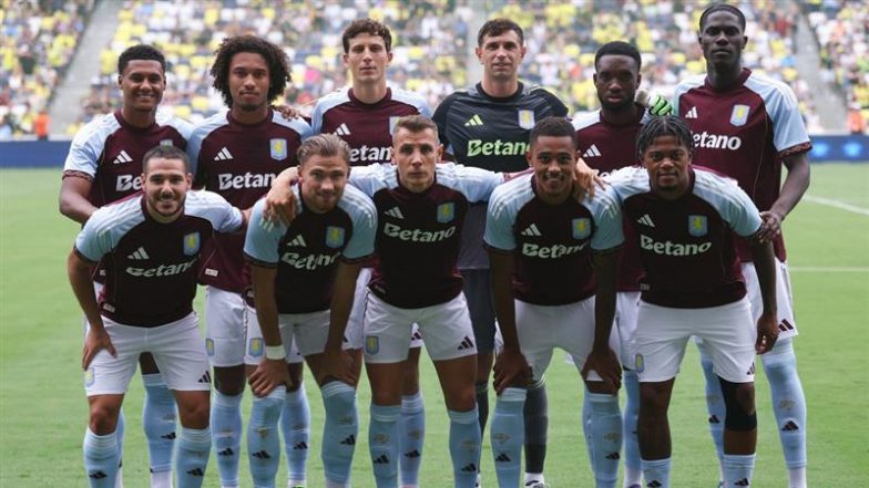Aston Villa vs AS Roma, Club Friendly 2025-26 Live Streaming Online in India: How To Watch Pre-Season Exhibition Match Live Telecast on TV & Football Score Updates in IST?