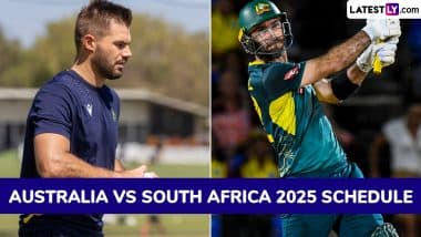 Australia vs South Africa 2025: Schedule, Venue, Squads, Live Streaming, Telecast Details and All You Need To Know About AUS vs SA T20I and ODI Series