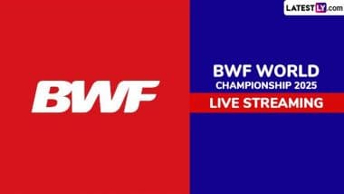 On Which Channel BWF World Championship 2025 Live Telecast in India Will Be Available? How To Watch Badmtinton WC Matches Live Streaming Online?
