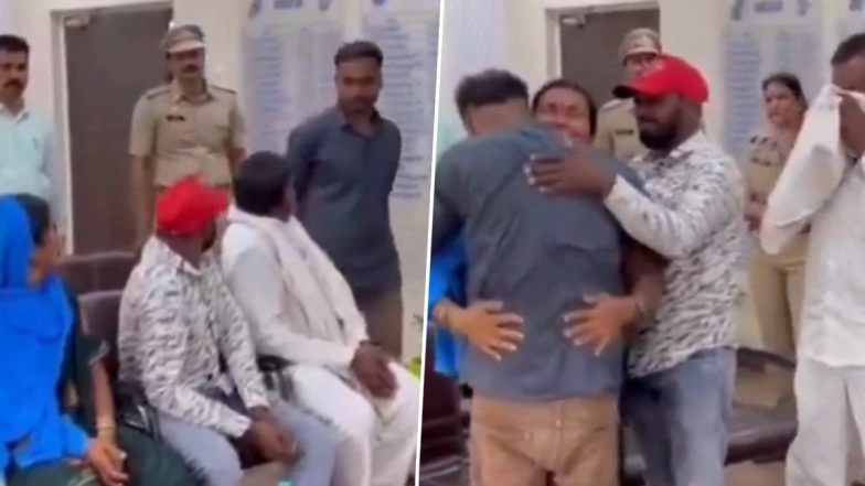 Heartwarming Reunion! Beed Police Trace Teen Missing Since 2017, Reunite Him With His Family After 7 Years; Video Surfaces