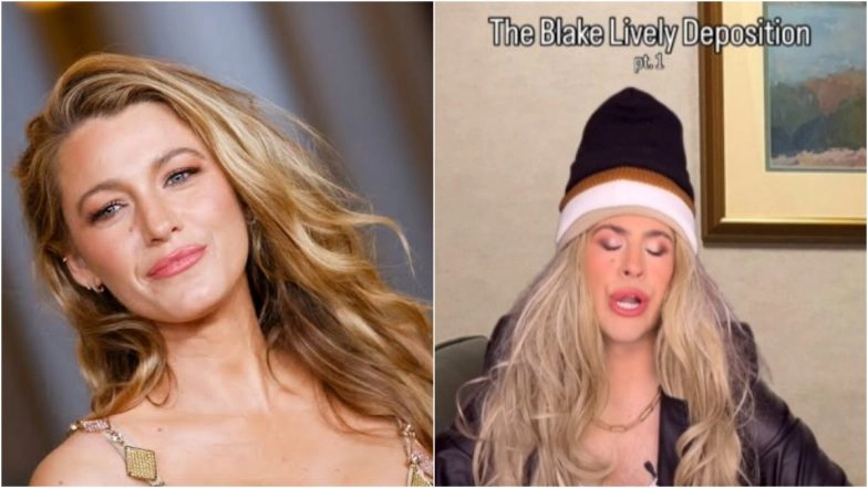 Blake Lively Gets Roasted by Comedian Michael Pavano in Spoof Videos ‘The Blake Lively Deposition’ Amid Her Ongoing Legal Battle With Justin Baldoni (Watch)