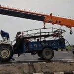 Bulandshahr Road Accident: 8 Dead, 40 Injured As Container Carrying Devotees Collides With Tractor on National Highway 34 in Uttar Pradesh (Watch Videos)