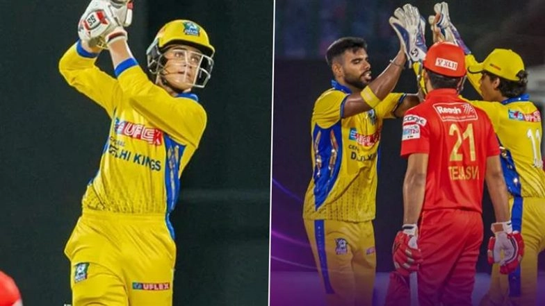 Central Delhi Kings Beats South Delhi Superstarz by Nine Wickets in Delhi Premier League; Yash Dhull, Simarjeet Singh and Bowlers Help CDK Register Dominating Victory