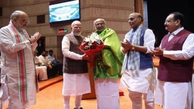 Vice Presidential Elections 2025: NDA&rsquo;s VP Candidate CP Radhakrishnan to File Nomination Today in PM Narendra Modi&rsquo;s Presence