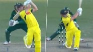 Cameron Green Hits Three Consecutive Sixes After Turning Down Easy Single off Senuran Muthusamy&rsquo;s Bowling During AUS vs SA 3rd ODI 2025 (Watch Video)