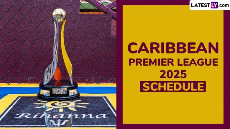 CPL 2025: Schedule, Venue, Squads, Live Streaming, Telecast Details and All You Need To Know About Caribbean Premier League Season 13
