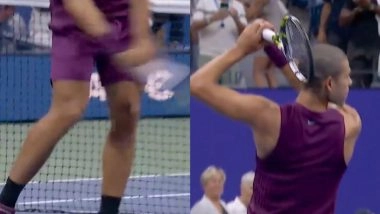 Carlos Alcaraz Brings Out His New 'Golf Swing' Celebration After Cruising Past Mattia Bellucci In Men's Singles Second Round US Open 2025 Match (Watch Video)