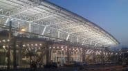Tamil Nadu: Passengers Rush Out of Restaurant As Glass Panel Crashes at Chennai International Airport, None Injured; Video Surfaces