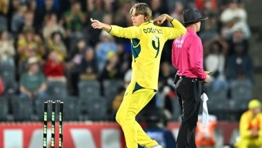 Cooper Connolly Becomes First Australian Spinner to Take Five-Wicket Haul Against South Africa in ODIs, Achieves Feat During AUS vs SA 3rd ODI 2025