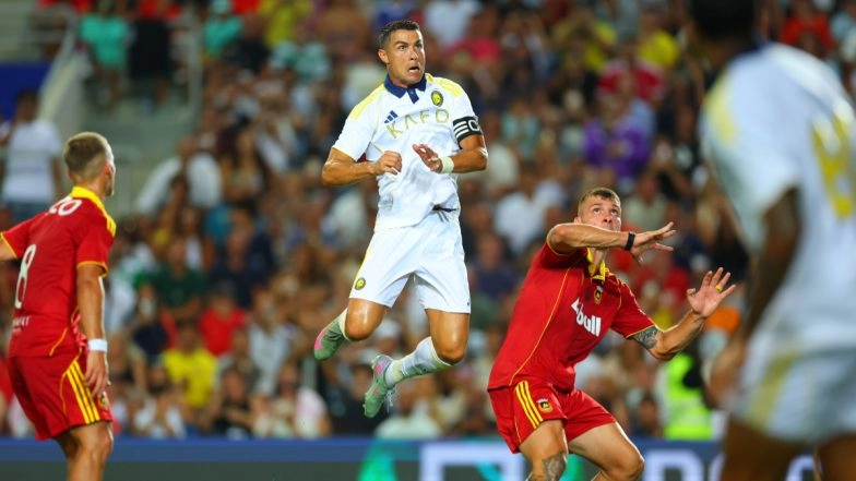 ‘Keep Pushing…’ Cristiano Ronaldo Reacts After Scoring Hat-Trick in Al-Nassr’s 4–0 Win Over Rio Ave in Club Friendly (See Post)
