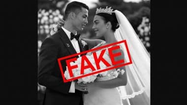 Fact Check: Cristiano Ronaldo and Georgina Rodriguez Are Married? Here&rsquo;s the Truth As Pics With Misleading Claim Go Viral