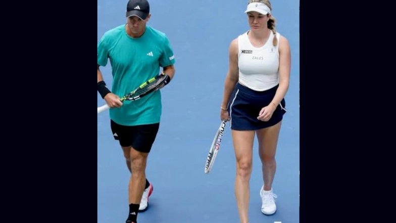 Danielle Collins and Christian Harrison vs Sara Errani and Andrea Vavassori, US Open 2025 Live Streaming Online: Get Live Telecast of Mixed Doubles Semi-Final Tennis Match in India