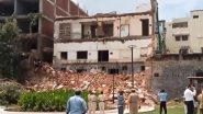 Daryaganj Building Collapse: 3 Killed After Two-Storey Building Collapses Near Sadbhavna Park in Delhi, Rescue Efforts Underway (Watch Video)