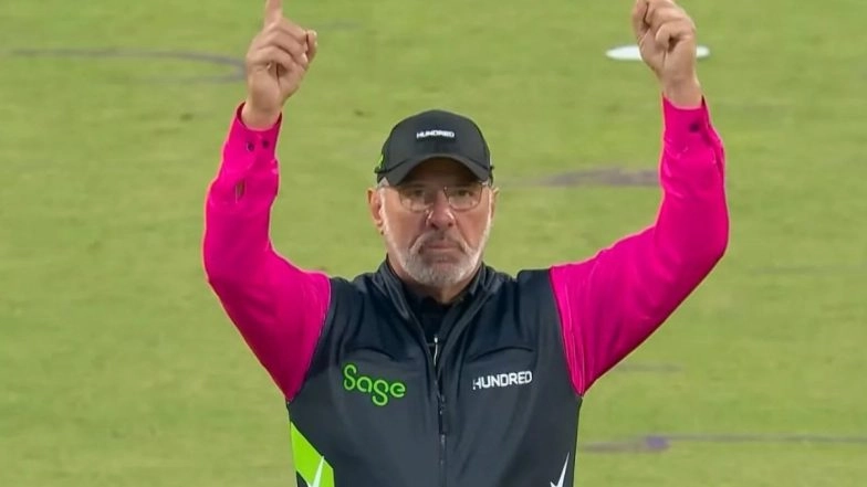 ‘Ye Kis Line Mein Aagye’ Fans Find The Hundred 2025 Umpire David Millns Resembling Indian PM Narendra Modi in Viral Pic