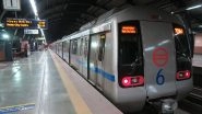 Delhi Metro Timings Update: DMRC Announces Special Train Timings on October 19-20 on Occasion of Diwali