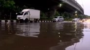 Delhi Rains-Weather Forecast: Heavy Rainfall Lashes Several Parts of National Capital; IMD Predicts &lsquo;Thunderstorm With Rain&rsquo; (Watch Videos)