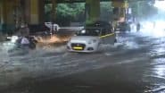 Delhi Rains-Weather Forecast: Heavy Rainfall Lashes Delhi-NCR, Causes Waterlogging; Several Flights Delayed As IMD Issues Red Alert (Watch Videos)