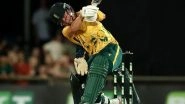 South Africa Defeat Australia By 53 Runs in 2nd T20I 2025; Dewald Brevis' Century, Corbin Bosch and Kwena Maphaka's 3-Wicket Hauls Help Proteas Level Series Against Hosts