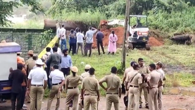 Dharmasthala ‘Mass Burial’ Case: Whistleblower Who Alleged He Was Forced To Bury and Burn Bodies of Rape Victims Arrested; SIT Officials Say ‘His Claims Found To Be Fabricated’