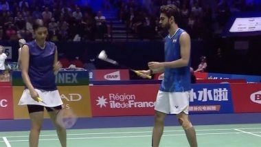 Dhruv Kapila and Tanisha Crasto Enter BWF World Championships 2025 Quarterfinal; Shuttler Duo Becomes Third Indian Mixed Doubles Pair to Enter Last Eight of WC