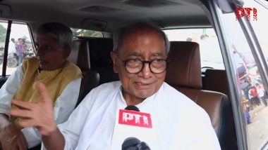 PM Modi Abuse Row: Congress Leader Digvijaya Singh Claims Person Who Abused PM Narendra Modi’s Mother Was From BJP