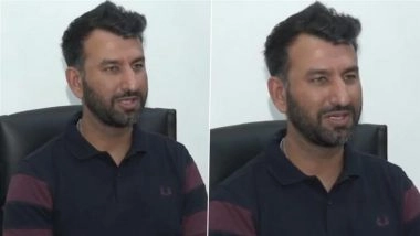 Cheteshwar Pujara Retires: Team India Test Stalwart Bids Farewell to Cricket, Calls Journey ‘Wonderful’ While Thanking Coaches, Teammates and Support Staff in Emotional Rajkot Address (Watch Video)