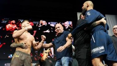 UFC 319 Live Streaming Online: Watch Free Live Telecast of Dricus Du Plessis vs Khamzat Chimaev and Other Fights on TV in India