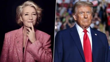 Locarno Film Festival 2025: 'Harry Potter' Actress Emma Thompson Recalls Weird Phone Call From Donald Trump on Day of Her Divorce, Says It Was 'Stalking'
