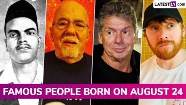 August 24 Famous Birthdays in India and Worldwide: Shivaram Rajguru, Paulo Coelho, Vince McMahon and Rupert Grint, Know About Celebrities and Influential Figures Born on 24th August