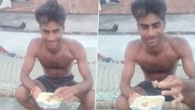 Farrukhabad: Local Village Head Mohd Shami and His Sons Accused of Serving Chicken Biryani to Flood Victims Who Were Vegetarians, 2 Arrested for Hurting Religious Sentiments After Video Goes Viral