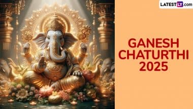 When Is Ganesh Chaturthi 2025? Know Date, Puja Timings and Significance of the Day That Marks the Birth Anniversary of Lord Ganesh