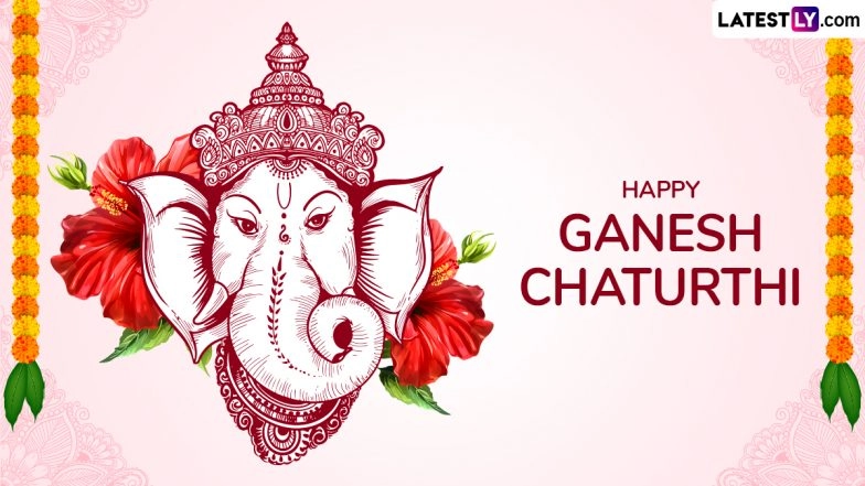 Ganesh Chaturthi 2025 Wishes and Status for WhatsApp: Ganpati Bappa Morya Images, Messages, Photos and Facebook Greetings To Share With Family and Friends