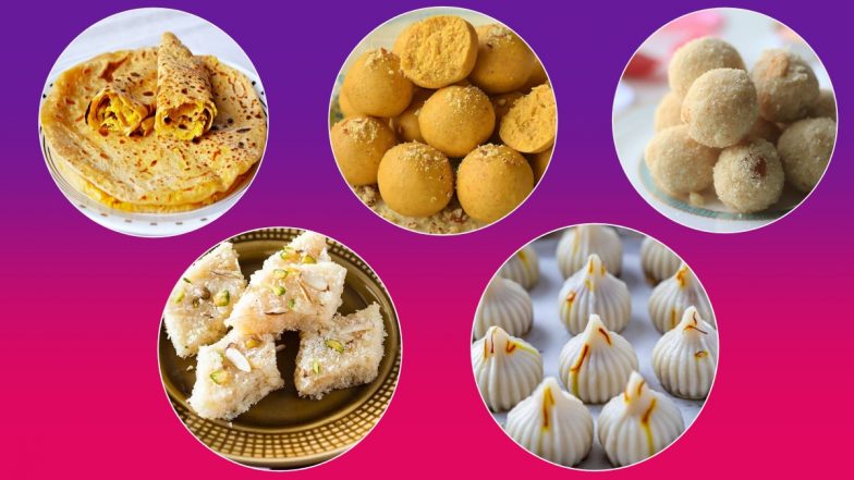 Ganesh Chaturthi 2025 Recipes With Ingredients and Preparations: Make Ganpati Bappa’s Favourite Modak, Ladoo and Traditional Sweets at Home