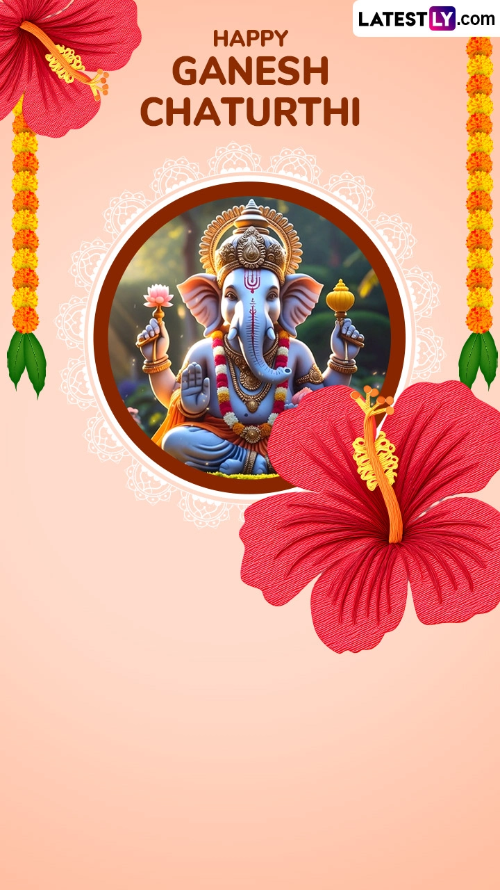 Happy Ganesh Chaturthi 2025 Wishes, Quotes and Blessings To Spread Devotion