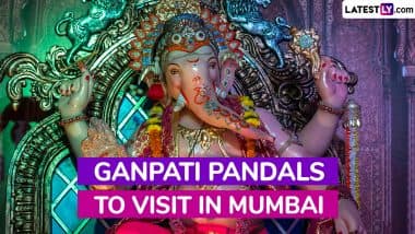 Ganesh Chaturthi 2025 in Mumbai: From Lalbaugcha Raja to Khetwadi Ganraj; 7 Popular Ganpati Pandals To Visit During This Year’s Ganeshotsav