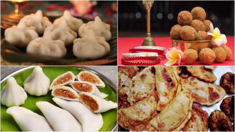 Vinayaka Chavithi 2025: Maharashtrian Ukadiche Modak, Goan Nevri and Other Regional Ganesh Chaturthi Prasad Recipes From Across India You Must Try at Home