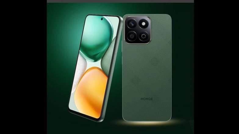 HONOR X7c 5G Launched in India Today With 50MP Camera Having 3X Lossless Zoom; Check Price, Specifications and Features