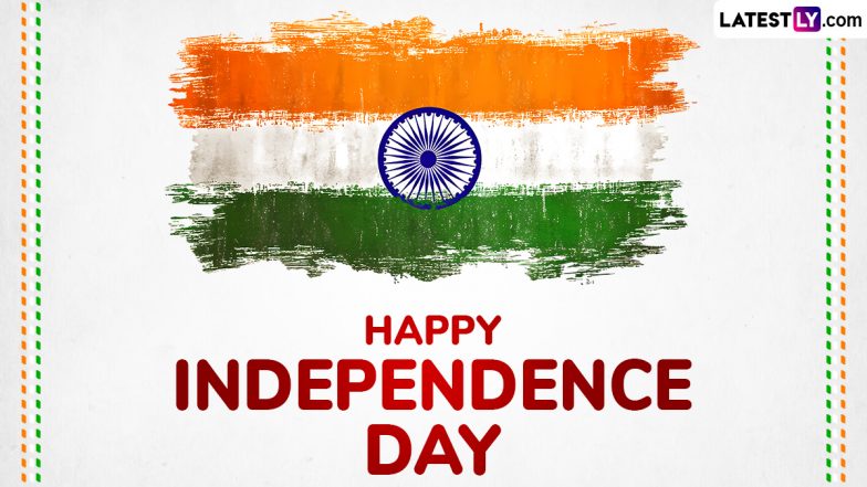 Independence Day 2025 Wishes: Share WhatsApp Messages, Tiranga GIF Images, Patriotic Quotes, Greetings and HD Wallpapers on 15th August Celebration
