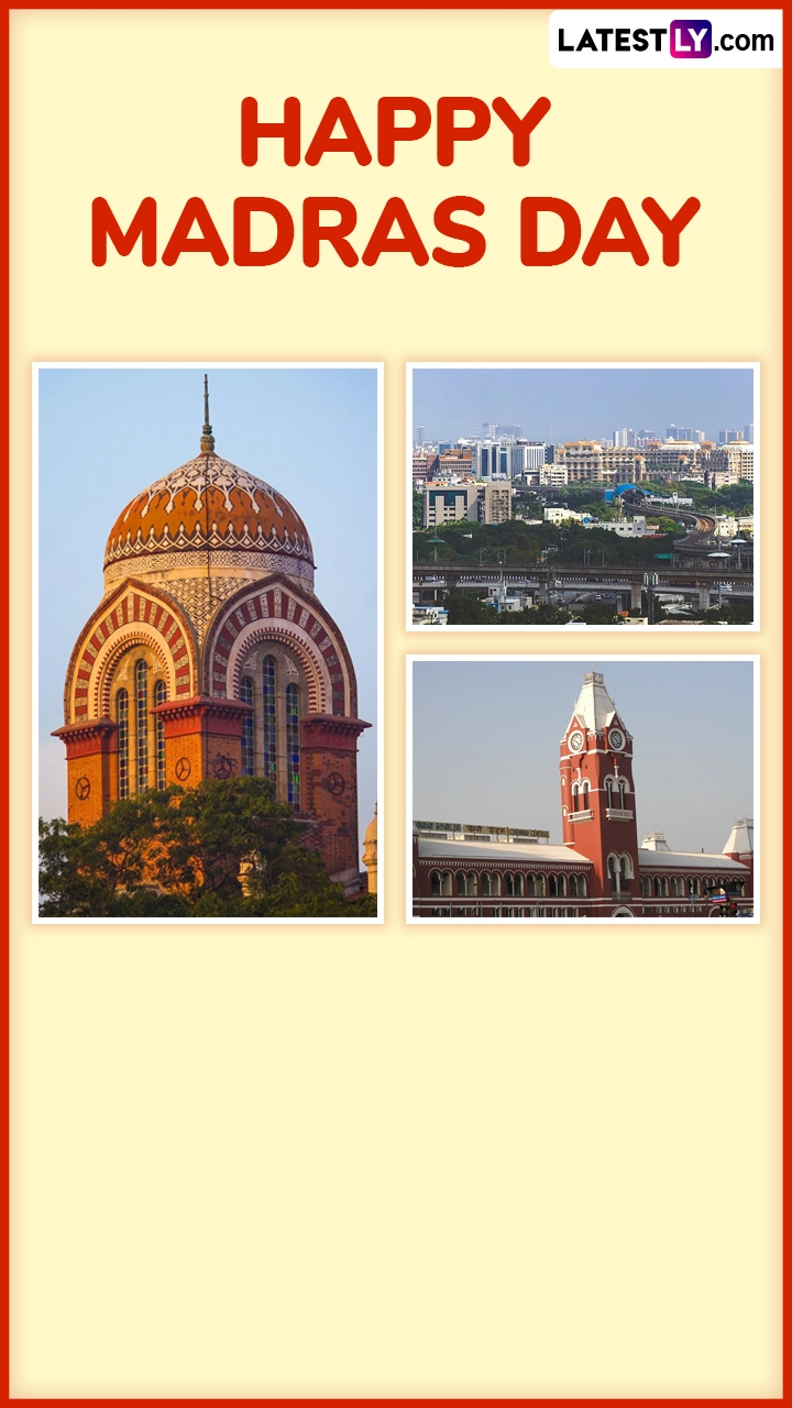 Happy Madras Day 2025 Greetings, Wishes, Images and HD Wallpapers To Share Online