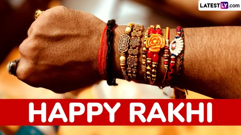 Raksha Bandhan 2025 Wishes for Long-Distance Siblings: Heartfelt WhatsApp Messages, Greetings, HD Wallpapers and SMS To Share With Brothers and Sisters Living Miles Apart
