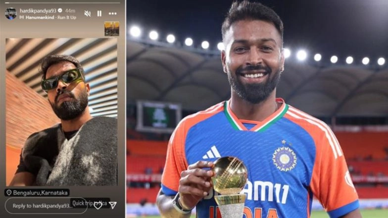 ‘Quick Trip to NCA’ Hardik Pandya Visits BCCI’s Centre of Excellence in Bengaluru Ahead of Asia Cup 2025 (See Instagram Story)